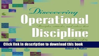 [PDF] Discovering Operational Discipline Read Full Ebook