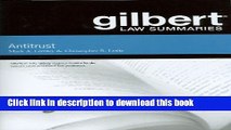 [PDF]  Gilbert Law Summaries on Antitrust  [Download] Online