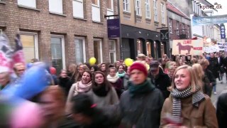 Kæmpe protest mod nedskæringer på uddannelser - Århus 29/10 2015