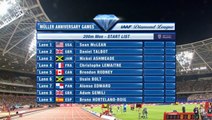 Usain Bolt 19 89 Wins Men's 200m Final London Diamond League 2016