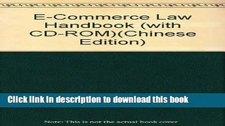 Read E-Commerce Law Handbook (with CD-ROM)  Ebook Free