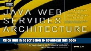 Read Java Web Services Architecture (03) by McGovern, James - Tyagi, Sameer - Stevens, Michael -