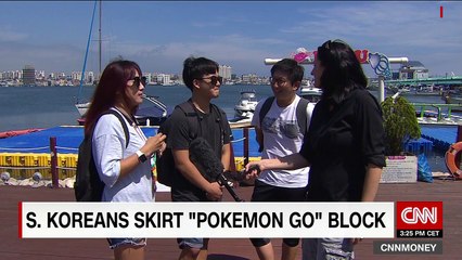 South Koreans go to great lengths for Pokemon Go -