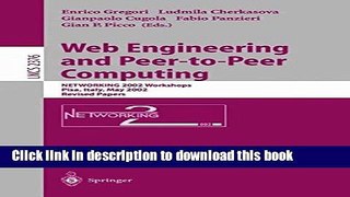 Download Web Engineering and Peer-to-Peer Computing  Ebook Online