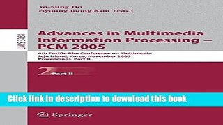 Read Advances in Multimedia Information Processing - PCM 2005: 6th Pacific Rim Conference on