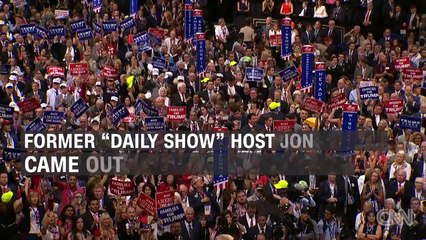 Jon Stewart takes over 'Late Show,' rips RNC -