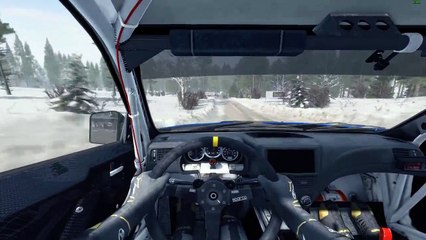 Dirt Rally Sweden Tansbysater Snow Stage 11 WRX