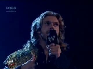 SmackDown 20/07/07: Edge Vacant The World Heavyweight Title