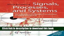 Read Signals, Processes, and Systems: An Interactive Multimedia Introduction to Signal Processing