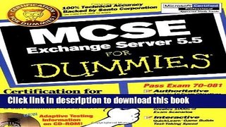 Read MCSE Exchange Server 5.5 For Dummies Ebook Free