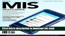[PDF] MIS 2010 (with Review Cards and Printed Access Card) (Available Titles CourseMate) Read Online