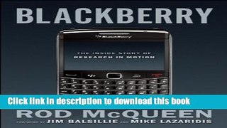 Read Blackberry: The Inside Story of Research In Motion  PDF Online