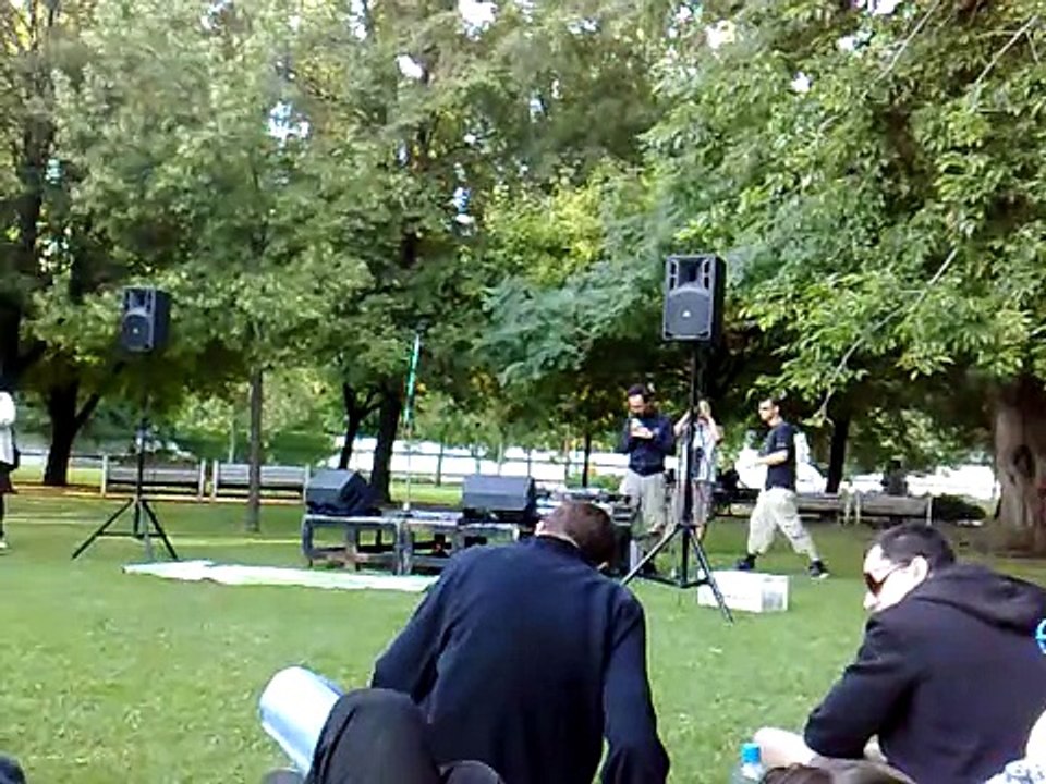 Vlado Janček - Slampoetry Bratislava 10. 7. 2009