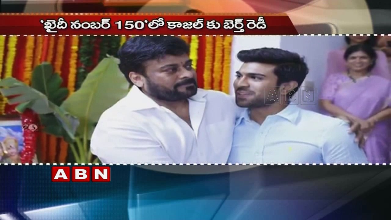 Kajal Agrawal finalised for chiru 150th movie