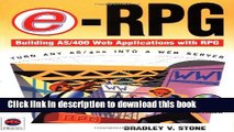 Download e-RPG: Building AS/400 Web Applications with RPG  PDF Free