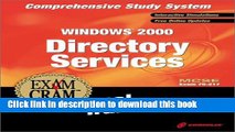 Read MCSE Windows 2000 Directory Services Exam Cram Personal Trainer Exam 70-217 with CDROM Ebook