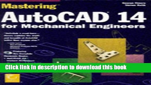 Download Mastering Autocad 14 for Mechanical Engineers PDF Online