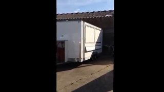 20 ft Mobile Kitchen, Catering Trailer hire video 1