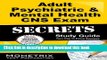 [PDF] Adult Psychiatric   Mental Health CNS Exam Secrets Study Guide: CNS Test Review for the