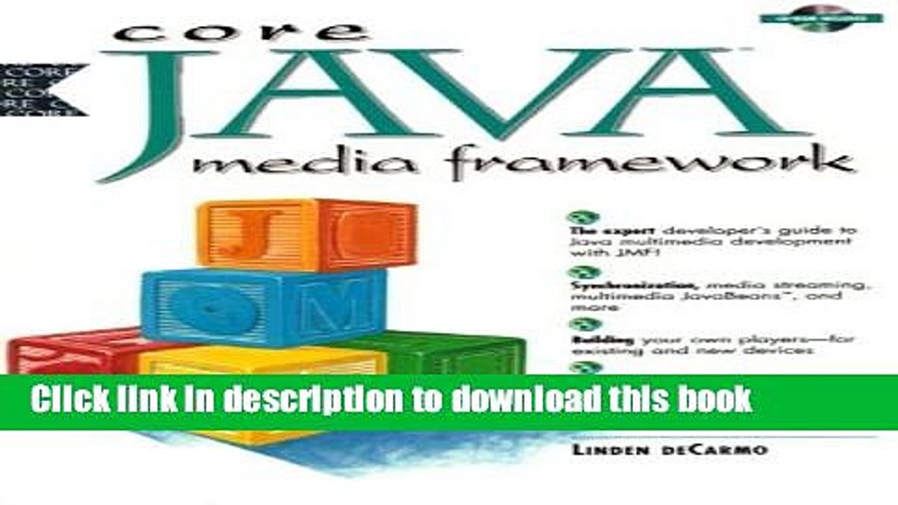 Download Core Java Media Framework  Ebook Online