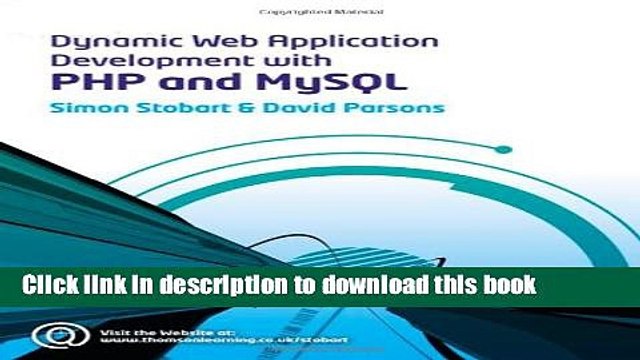 Download Dynamic Web Application Development Using PHP and MySQL PDF Online