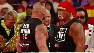 Brock Lesnar crashes Hulk Hogan's birthday celebration  Raw, Aug. 11, 2014