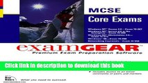 Download McSe Core Exams: Examgear : 70-067, 70-068, 70-073, 70-098, 70-058 PDF Online