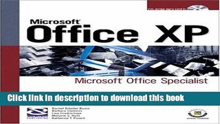 Read Microsoft Office XP with CDROM Ebook Free