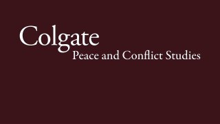 Arab-Israeli Conflict - Colgate University PCON Podcast 25
