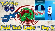 Pokemon Go - Field Test Leaks - Day 5 (English)