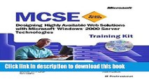 Read MCSE Training Kit: Designing Highly Available Web Solutions with Microsoft Ebook Free