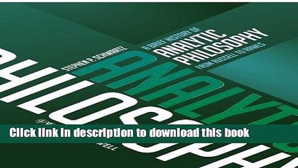 Download A Brief History of Analytic Philosophy: From Russell to Rawls  Ebook Online