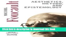 Read Aesthetics, Method, and Epistemology (Essential Works of Foucault, 1954-1984, Vol. 2)  Ebook