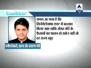 'Vishwaroopam' ban: Time to revisit Cinematograph Act, says Manish Tewari