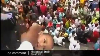Baby throwing in India - No comment