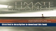 Read Climate Change in the Great Lakes Region: Navigating an Uncertain Future  Ebook Free