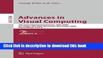 Read Advances in Visual Computing: 5th International Symposium, ISVC 2009, Las Vegas, NV, USA,