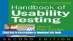 Read Handbook of Usability Testing: Howto Plan, Design, and Conduct Effective Tests  Ebook Free
