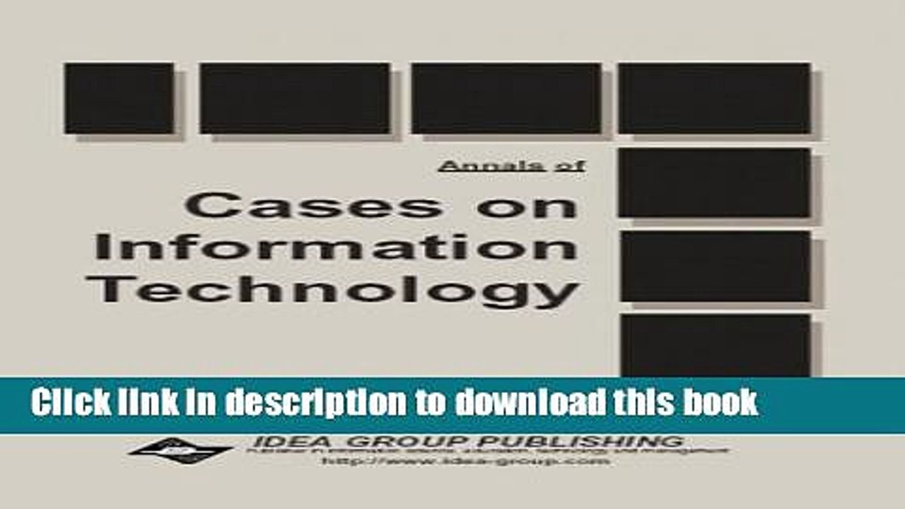 Read Annals of Cases in Information Technology, Vol. 6 (Annals of Cases on Information