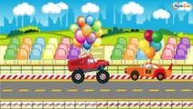 Cars & Trucks Cartoons for children - Racing Cars with Car Service & Car Wash | Kids Car Cartoon