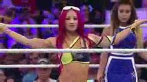 WWE Smackdown 07_14_16 Sasha Banks vs Dana Brooke ( Charlotte attack the Bo$$ )
