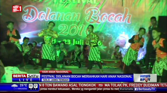 Festival Dolanan Bocah Meriahkan Hari Anak Nasional di Solo