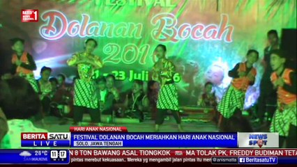 Festival Dolanan Bocah Meriahkan Hari Anak Nasional di Solo