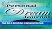 Read Books Dreams Revealed: Personal Dream Journal ebook textbooks