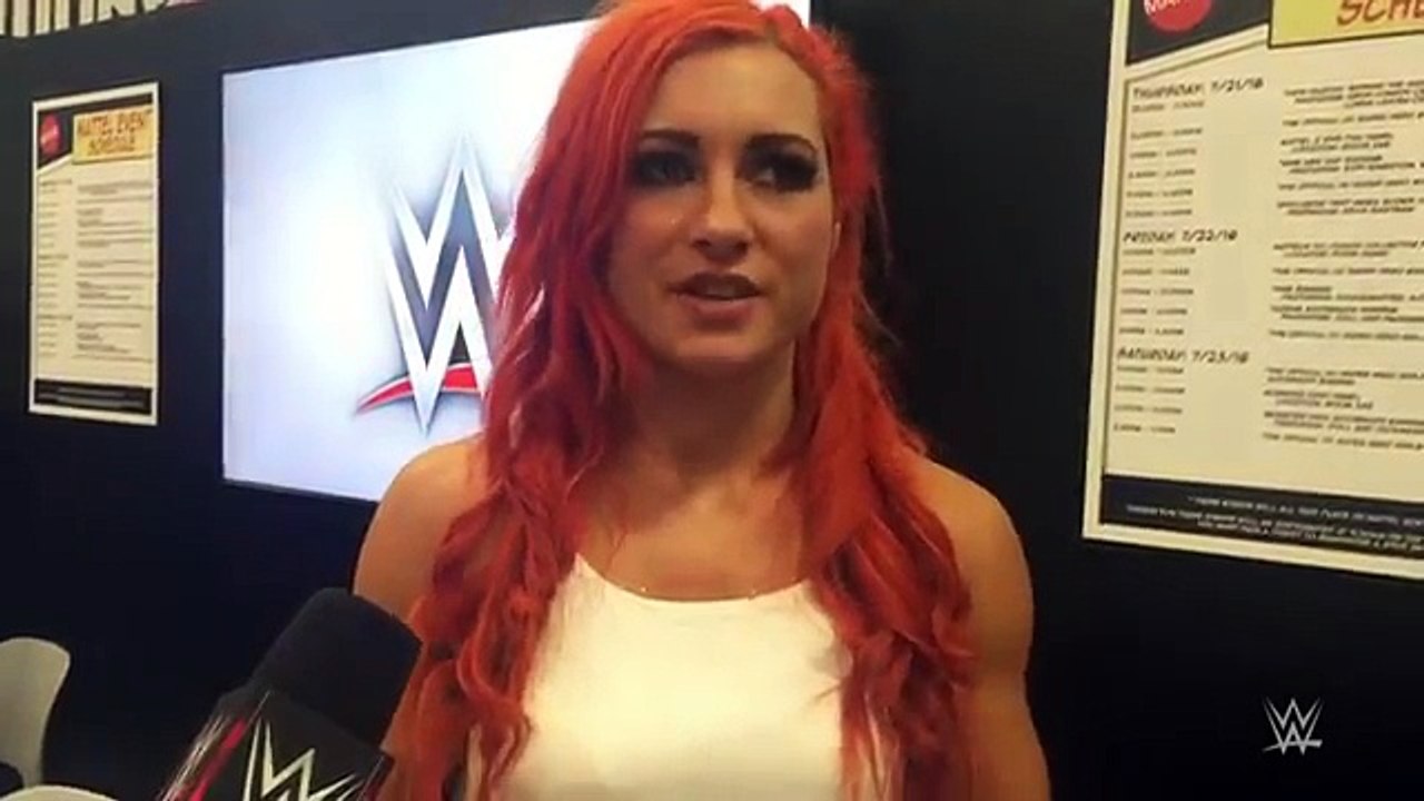 Becky Lynch recaps her first San Diego Comic-Con experience