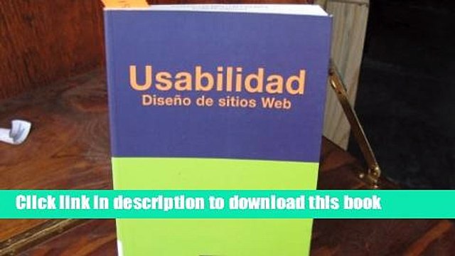 Read Usabilidad, Disenos De Sitios Web Ebook Free