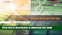 Read Keyboarding and Word Processing Essentials, Lessons 1-55: Microsoft Word 2010 (College