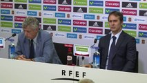 Julen Lopetegui asume la conducción de la selección española
