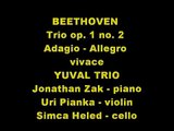 BEETHOVEN: Piano trio op. 1 no. 2, Adagio - Allegro Vivace