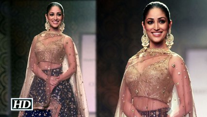 Yami Gautam flaunts bridal avatar India Couture Week Day 3
